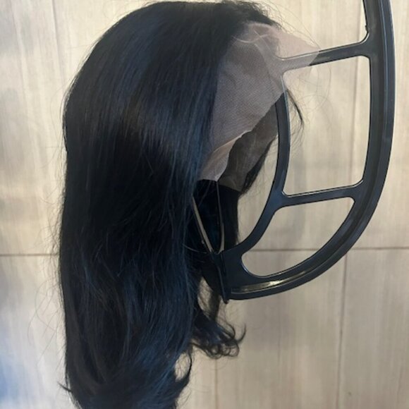 IDefine Black Human Hair Wig - Picture 3 of 11